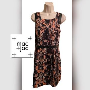 ☃️Mac+jack multicolor dress size large
